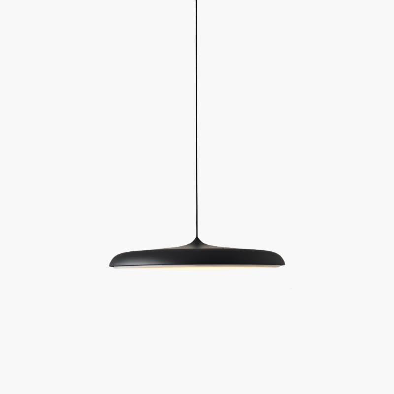 Scandinavian LED Pendant Light – Minimalist Hanging Light for Kitchen and Modern Interiors, 30 cm Diameter, Energy-Efficient Design