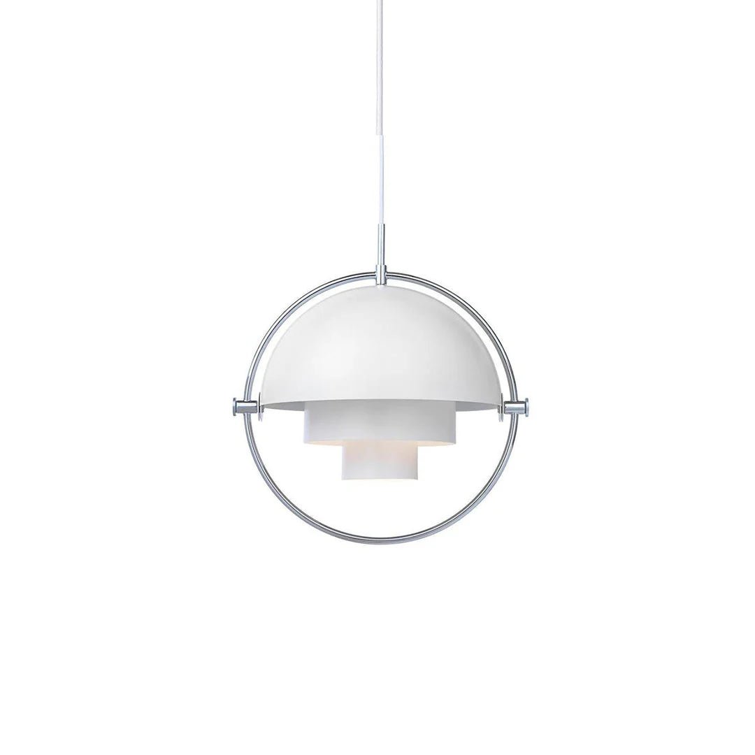 Scandinavian Multi-Tier Black Pendant Light – Elegant Kitchen Hanging Fixture with Layered Metal Shades