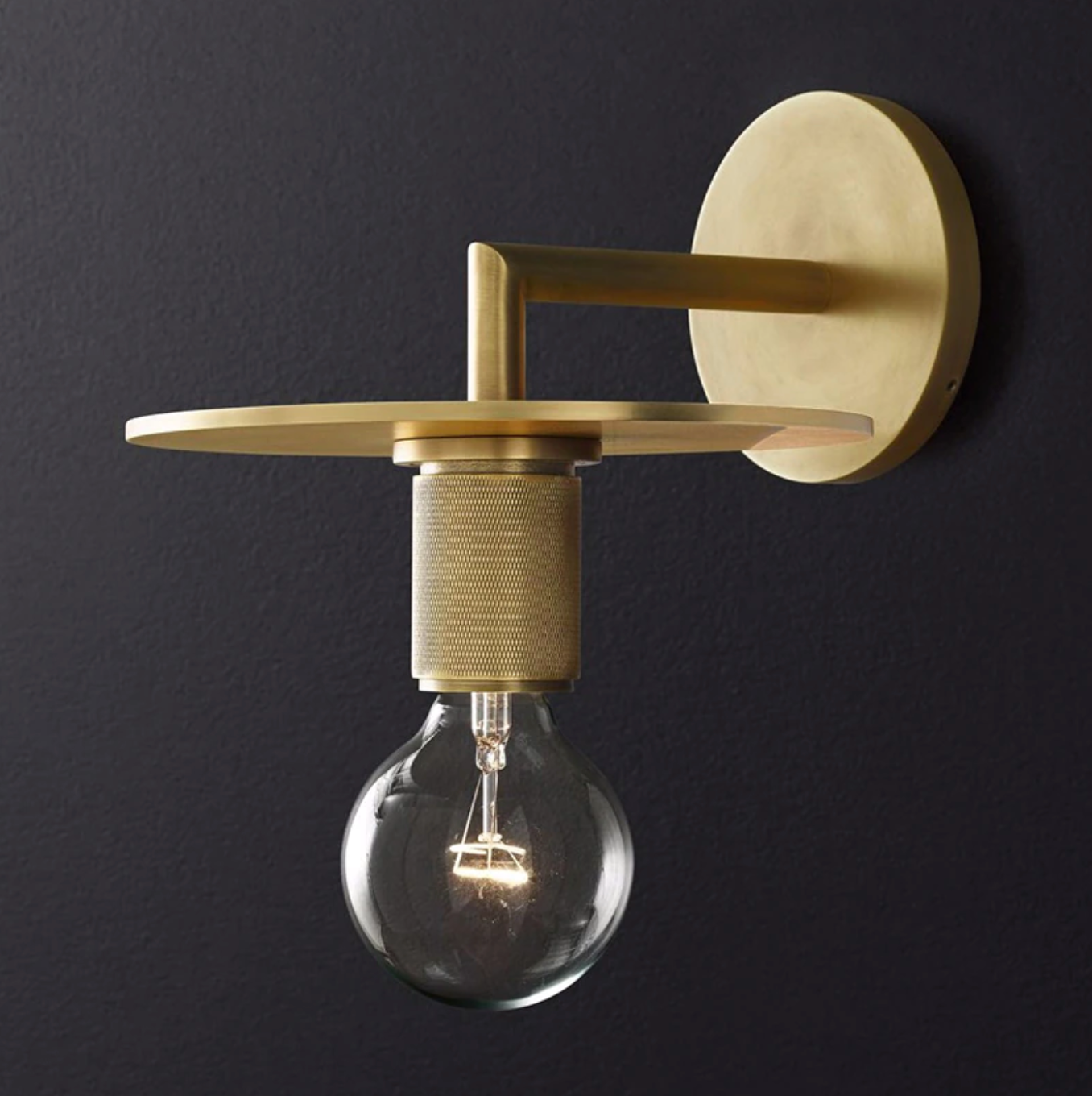 Armed Retro Brass Series - Wall Sconce