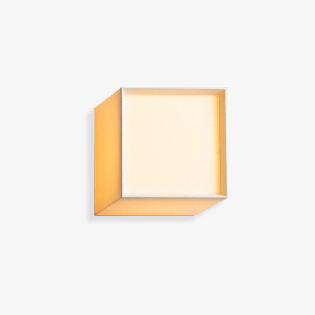 Square LED Wall Lamp - Elegant Sconce Light with Warm White Illumination for Indoor Wall Lights and Home Decor