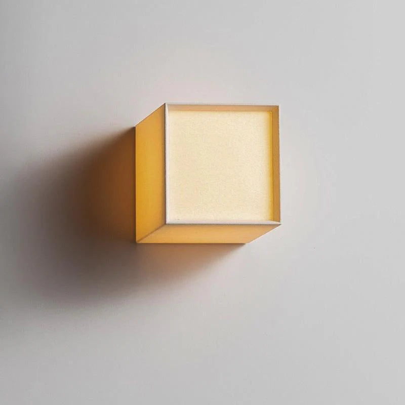 Square LED Wall Lamp - Elegant Sconce Light with Warm White Illumination for Indoor Wall Lights and Home Decor