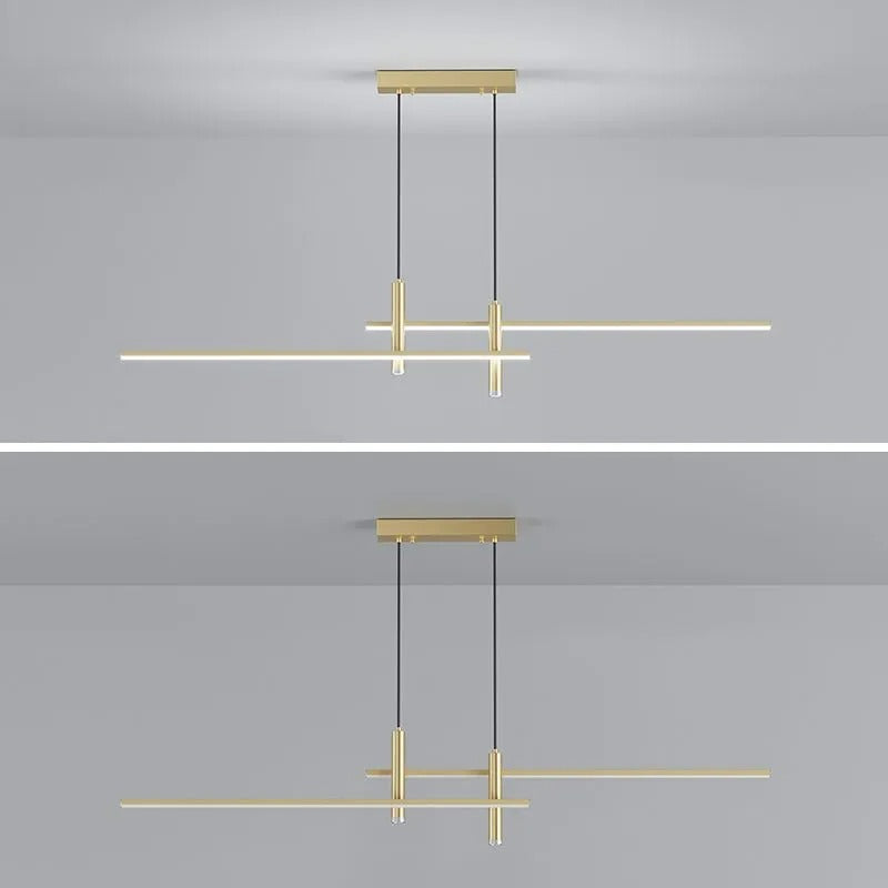 Pria Pendant Light Modern Linear Dining Room
