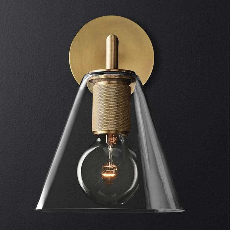 Armed Retro Brass Series - Wall Sconce