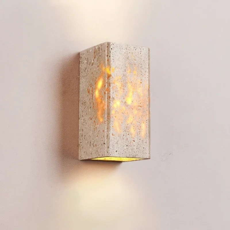 Sabiglow | Modern Wabi-Sabi LED Wall Light for Indoor & Outdoor Use